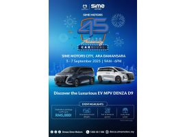 Sime Motors 45 Years Anniversary Carnival with DENZA Sime Motors