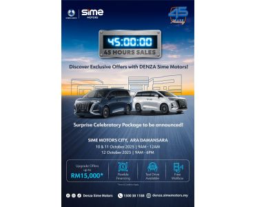 45 Hours Sales with DENZA Sime Motors