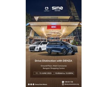 Drive Distinction: DENZA D9 at Bangsar Shopping Centre