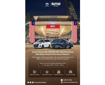 Drive Home the DENZA D9 with Exclusive Merdeka Deals