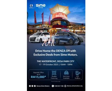 Meet us at The Waterfront, Desa ParkCity with DENZA Sime Motors
